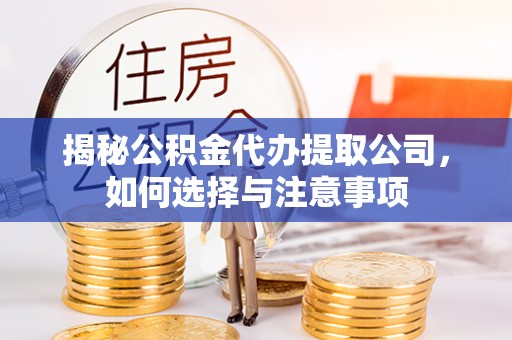 九原揭秘公积金代办提取公司，如何选择与注意事项