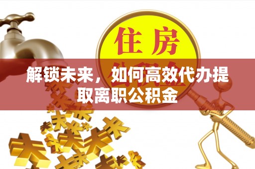 九原解锁未来，如何高效代办提取离职公积金