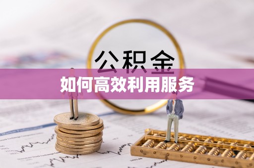 九原如何高效利用服务