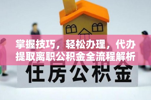 九原掌握技巧，轻松办理，代办提取离职公积金全流程解析