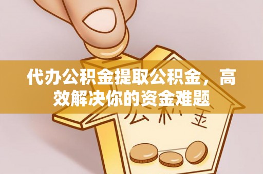 九原代办公积金提取公积金，高效解决你的资金难题