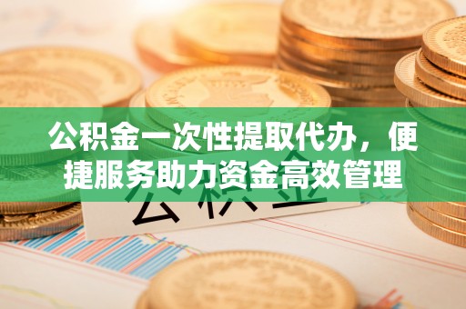 九原公积金一次性提取代办，便捷服务助力资金高效管理