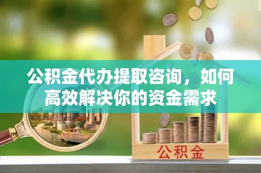 九原公积金代办提取咨询，如何高效解决你的资金需求