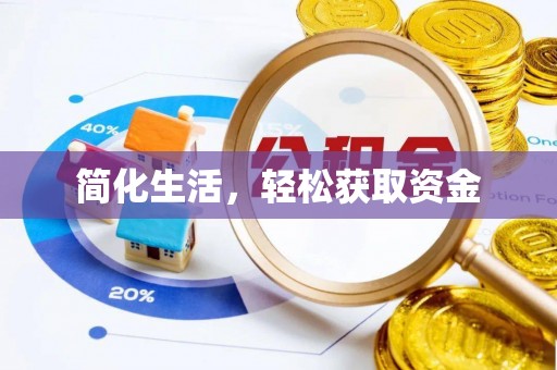 九原简化生活，轻松获取资金